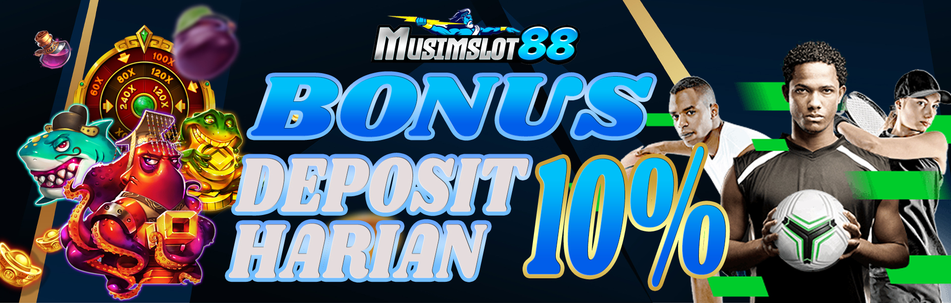 BONUS DEPOSIT HARIAN 10%